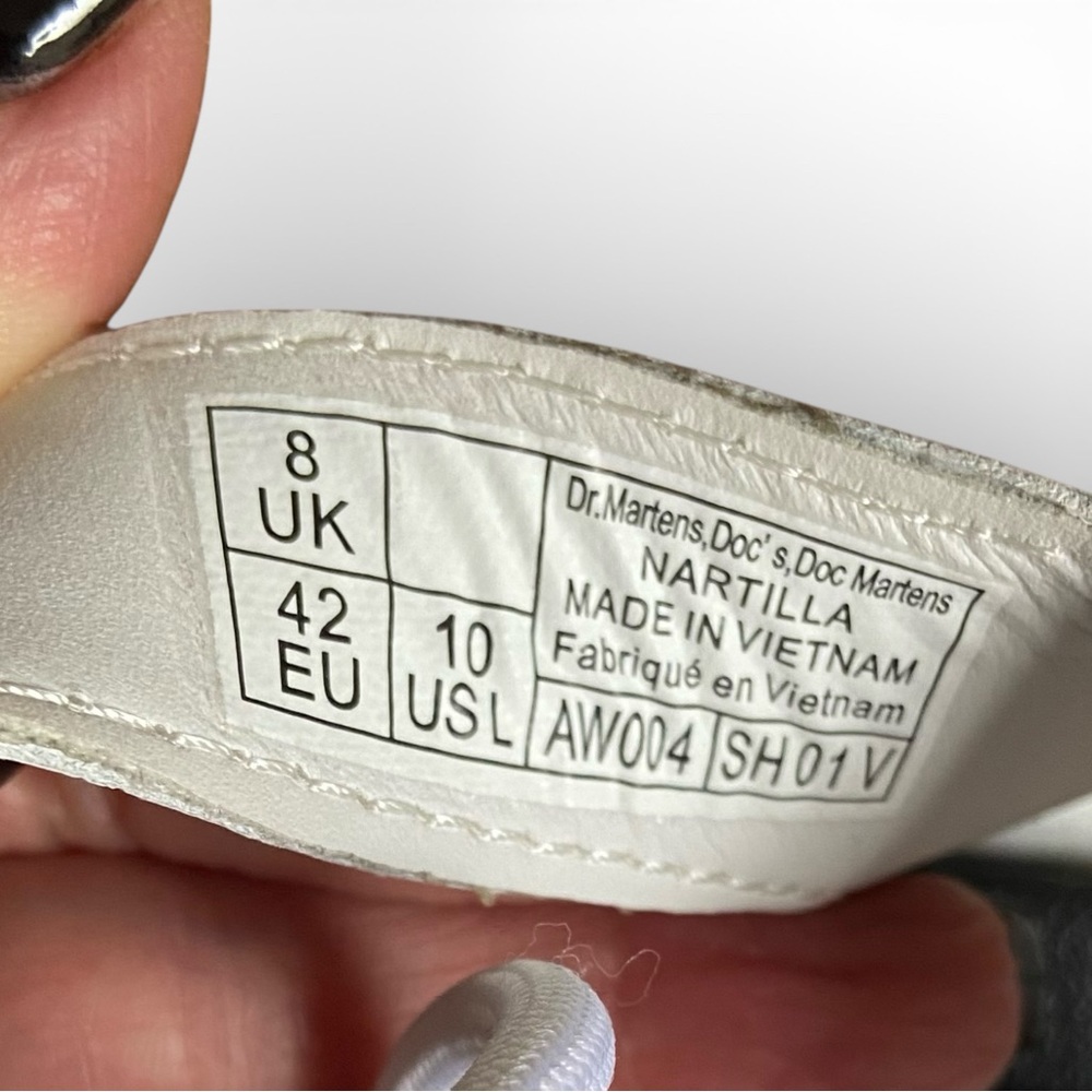 Dr. Martens nartilla White Strappy Sandals - Picture 6 of 6